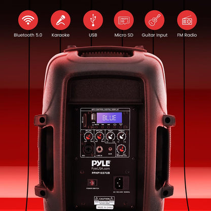 Pro Audio Active Pa Speaker System