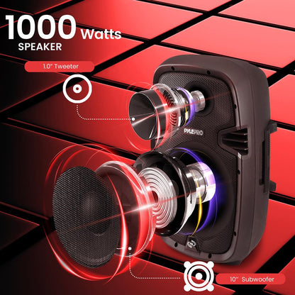 Pro Audio Active Pa Speaker System