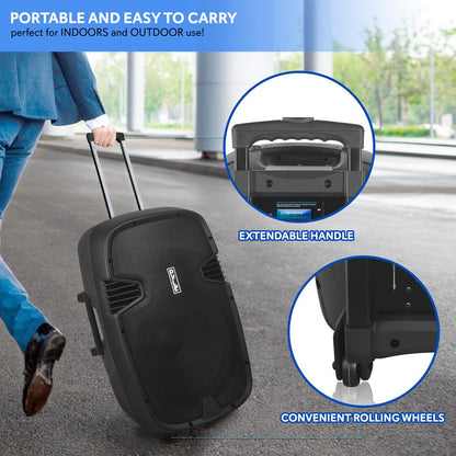 Portable Bluetooth Pa Speaker System