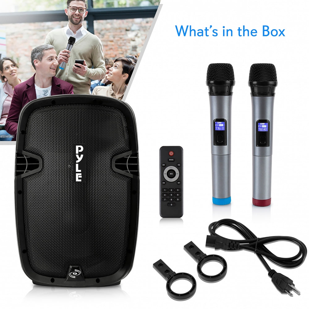 product image number 6 for Pyle 12’’ Bluetooth Pa Speaker & Mic System