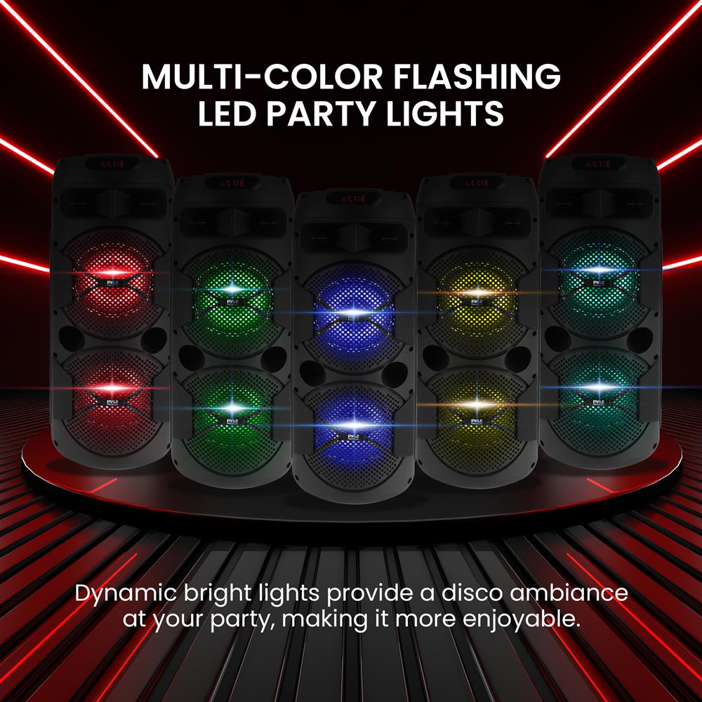 product image number 4 for Pyle Wireless Portable Pa Speaker
