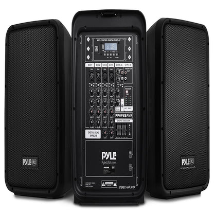 Pa Speaker & Amplifier Mixer Dj Kit