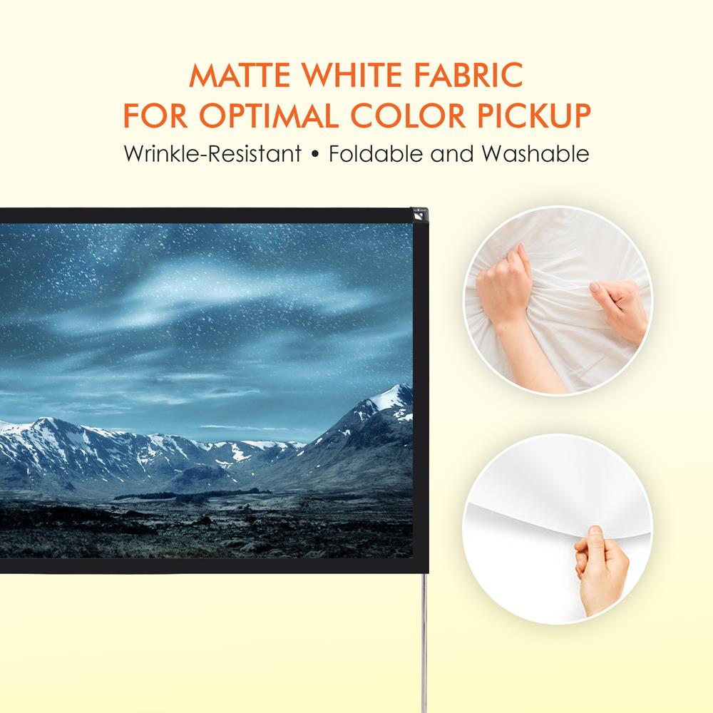 product image number 3 for Pyle Outdoor Projection Screen