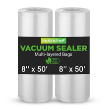 Vacuum Sealer Bags 100ft - Seal Freshness, Multi-Layered, Clear