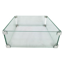 product image number 1 for SereneLife Propane Gas Fire Pit Wind Guard Glass