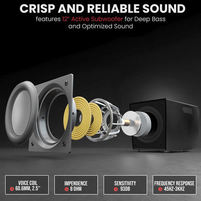 product image number 3 for Pyle Wireless Bt Streaming  Active Pa Speaker
