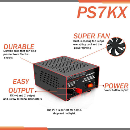 product image number 3 for Pyramid 5 Amp Hobbyist Bench Power Supply