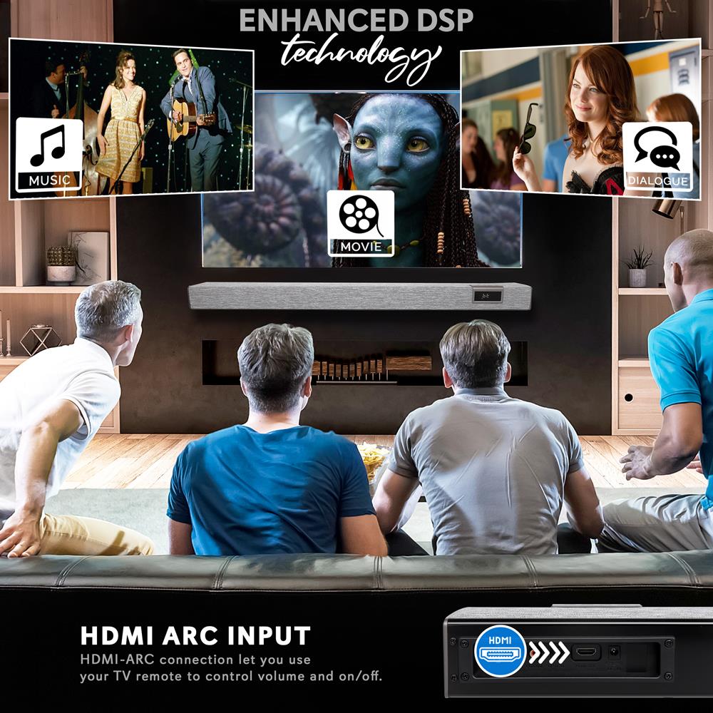 product image number 5 for Pyle Convertible Soundbar Speaker