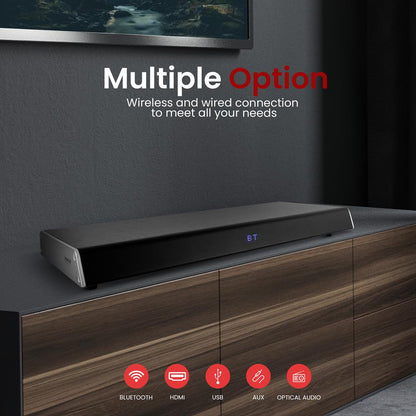 product image number 4 for Pyle Home Theater Bluetooth Soundbar Speaker