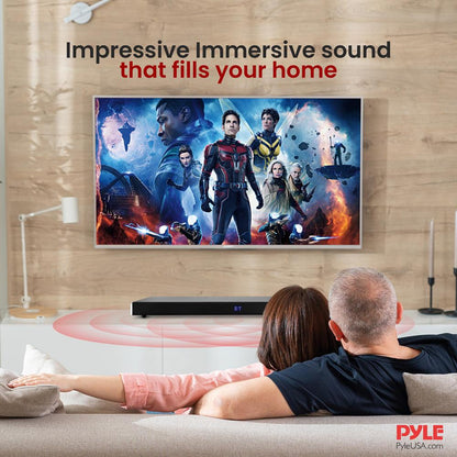 product image number 7 for Pyle Home Theater Bluetooth Soundbar Speaker