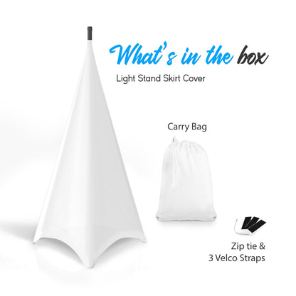 product image number 7 for Pyle Dj Speaker / Light Stand Scrim, 3-Sided