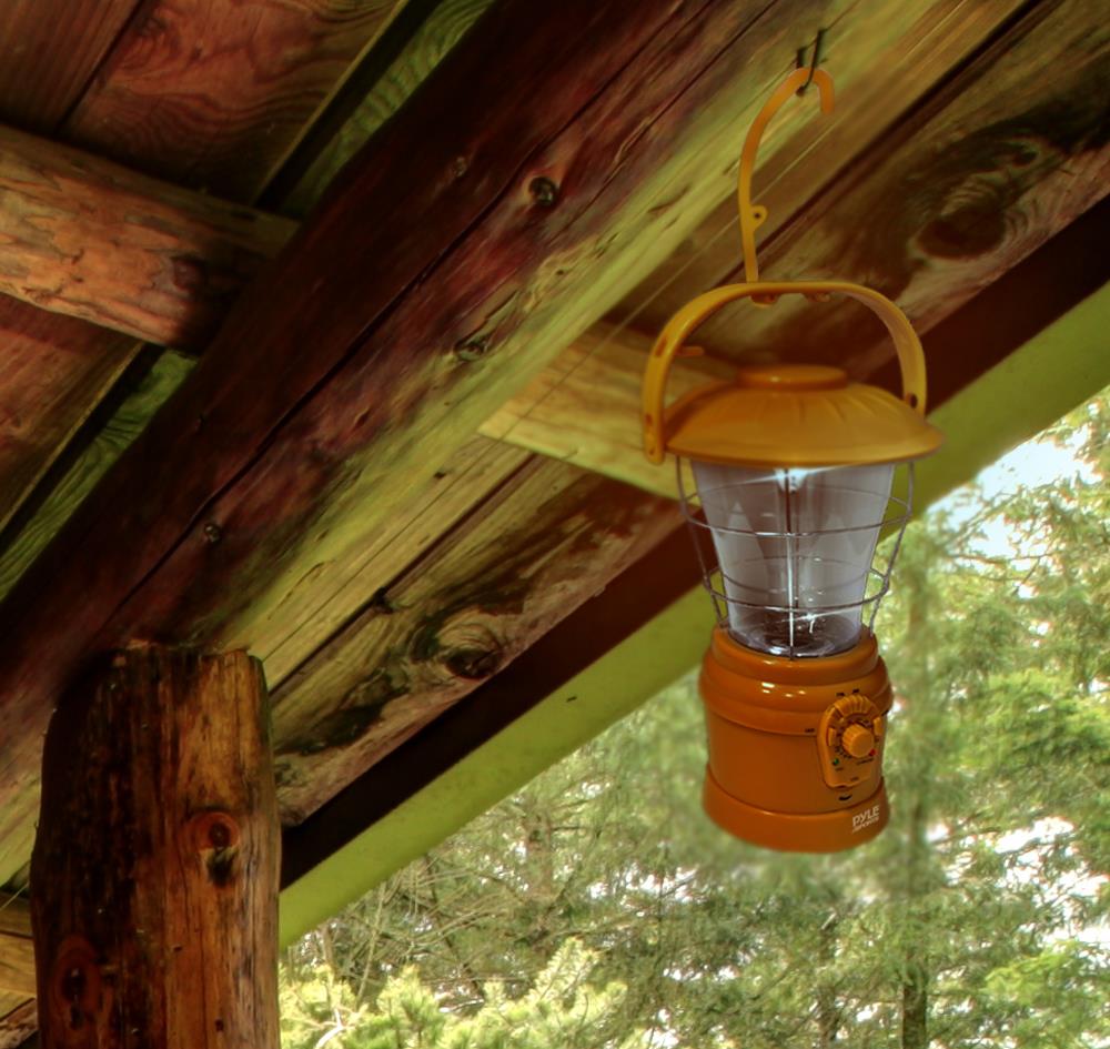 product image number 5 for Pyle Lantern Flashlight Radio