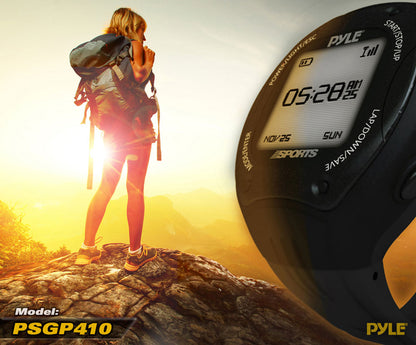 Sports Training Watch GPS Tracker E-Compass Pink