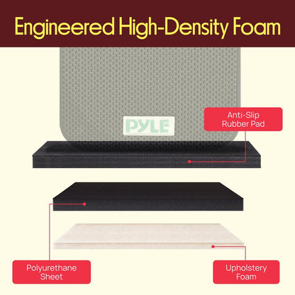Speaker Riser Foam - Reduces Vibration - High-Density Foam - 15"x15"x1.8"