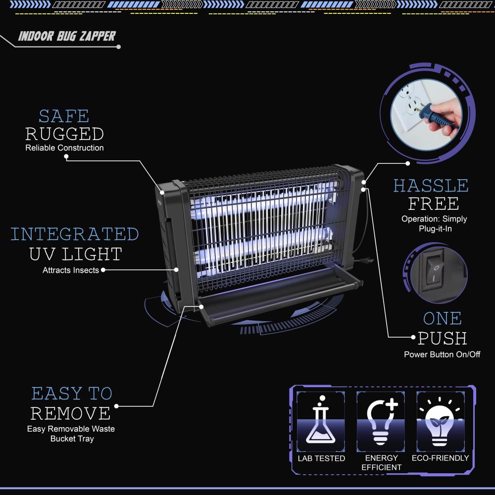 product image number 3 for SereneLife Indoor Bug Zapper