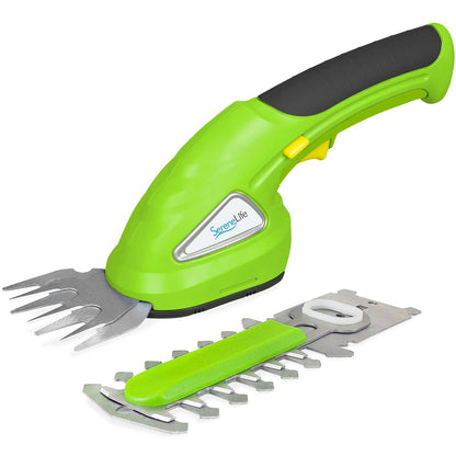 Cordless Hedge Trimmer 2-in-1 Quick Change Blades Lightweight Portable