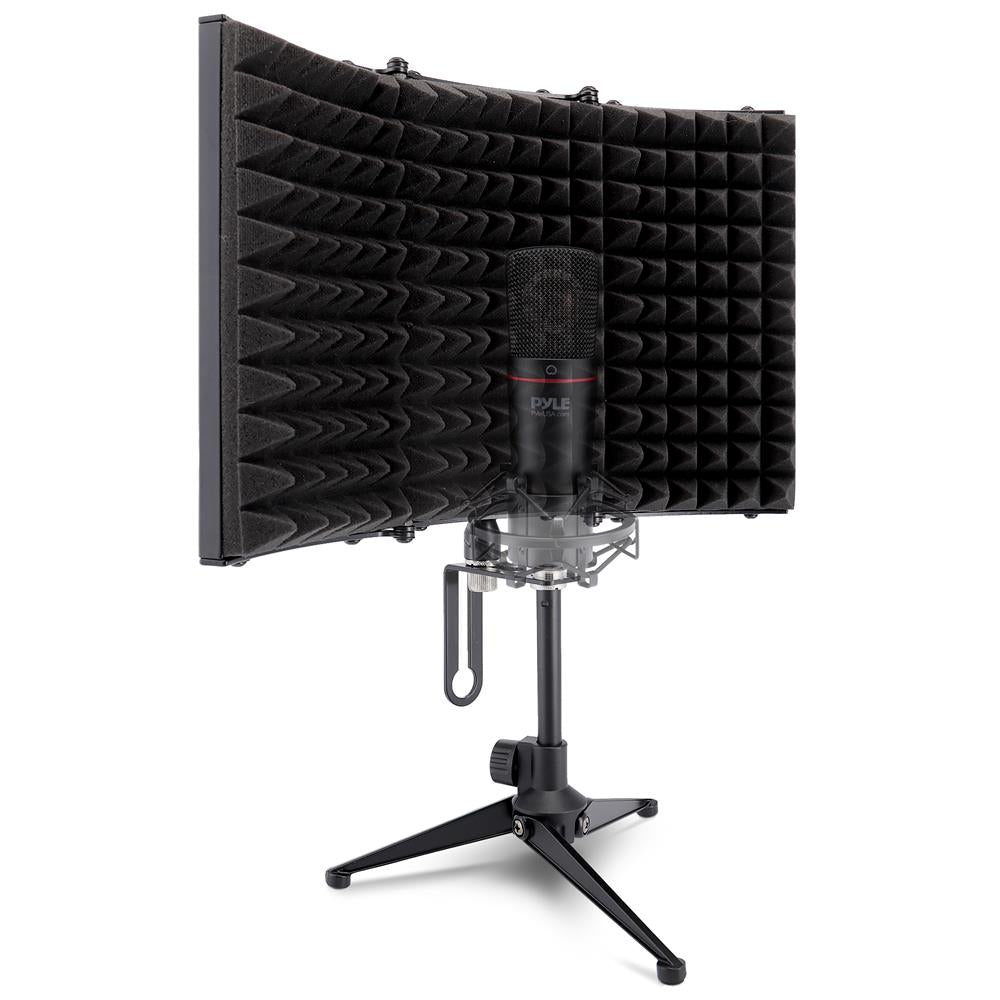 product image number 1 for Pyle Compact Microphone Isolation Shield