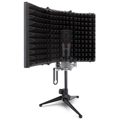 product image number 1 for Pyle Compact Microphone Isolation Shield