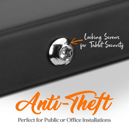 iPad Anti-Theft Floor Stand, Adjustable Height, Tamper-Proof, Durable