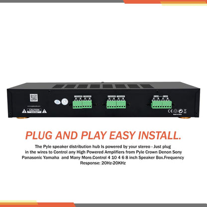 4-Ch. Stereo Speaker Selector