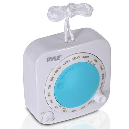 product image number 1 for Pyle Waterproof Rated Shower Radio Speaker