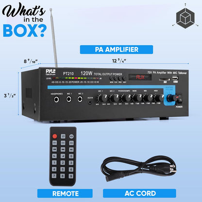 Microphone Pa Mono Amplifier