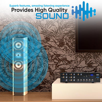 Powered Bluetooth Amplifier Receiver