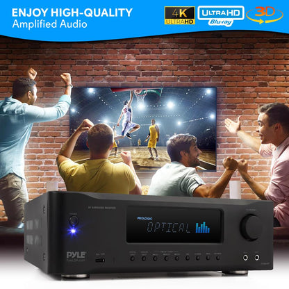 5.2 Ch. Home Theater Stereo Receiver