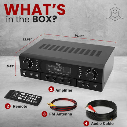 Home Theater Wireless Bt Streaming Recei