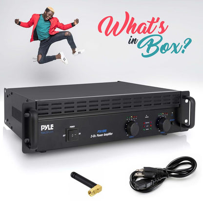 2-Ch. Bluetooth Pro Audio Amplifier