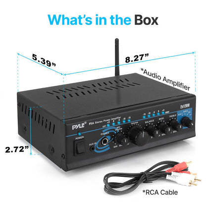 Mini Stereo Power Amplifier