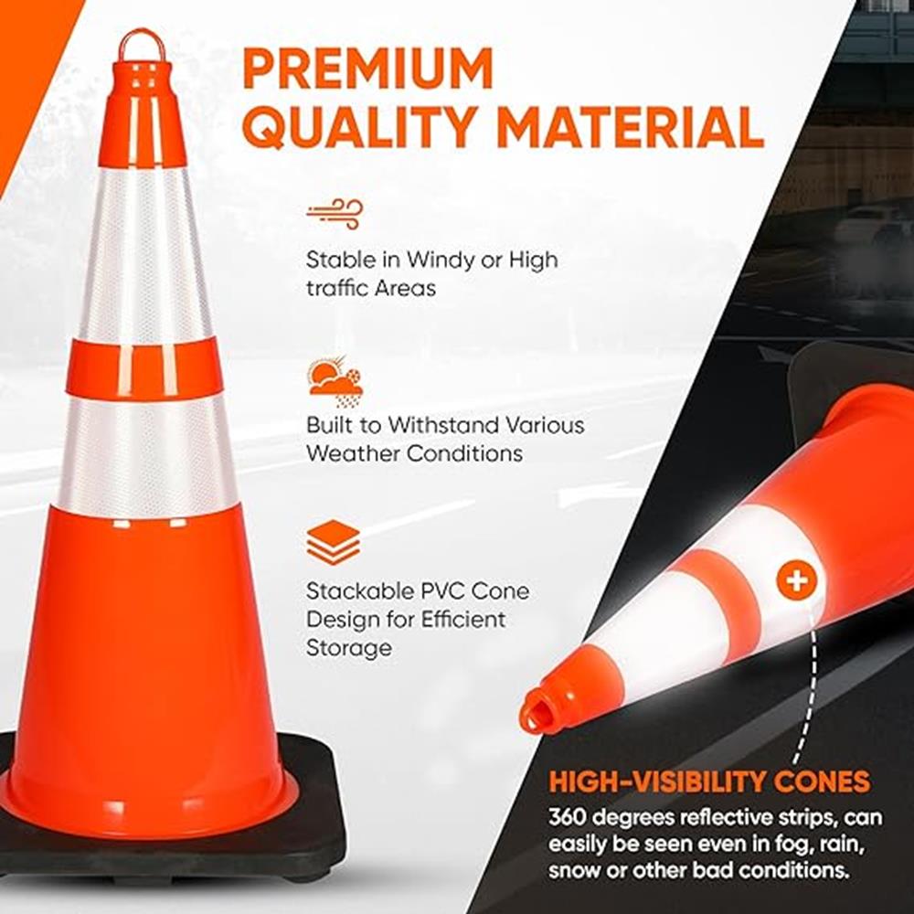 product image number 7 for Pyle 28" Pvc Cone