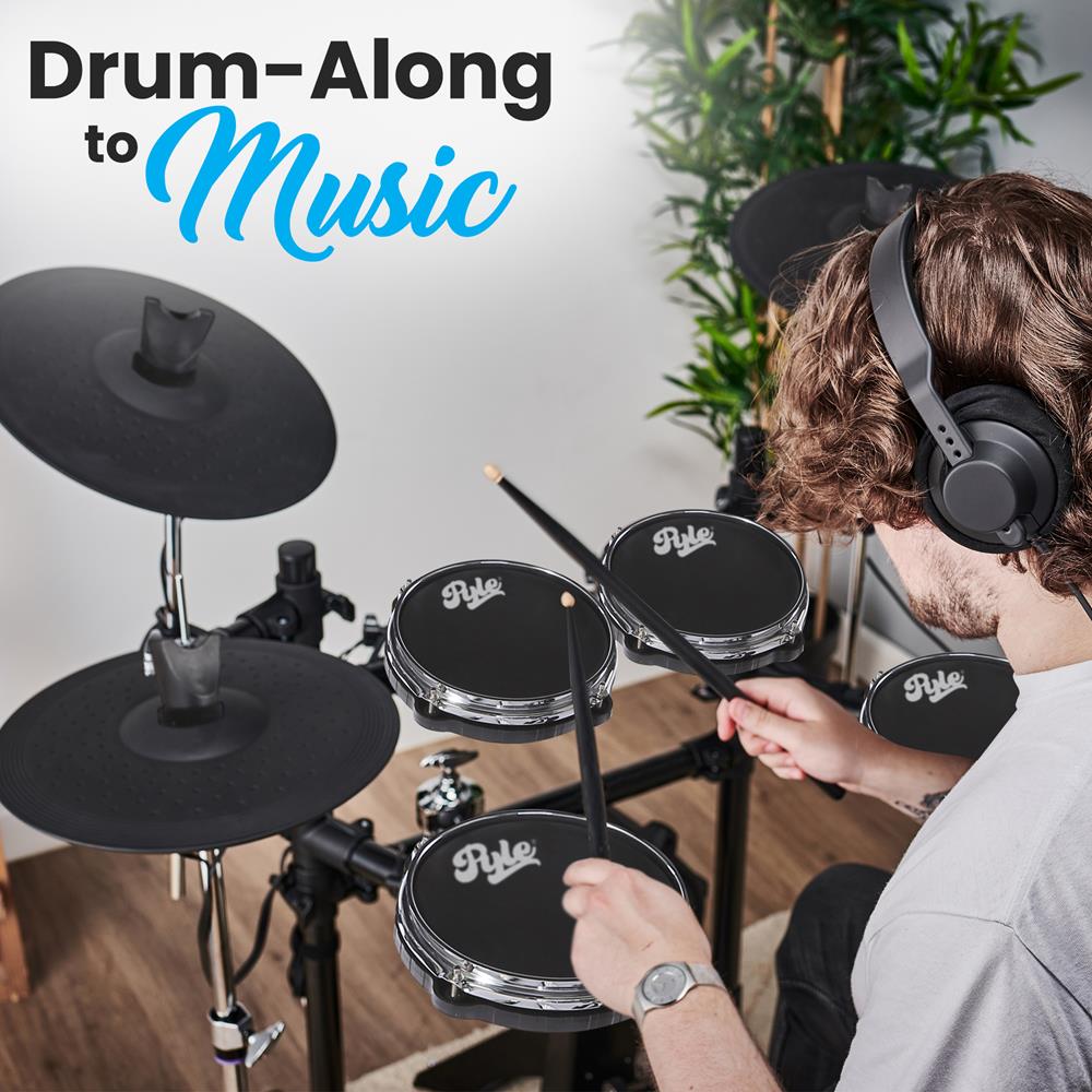 product image number 5 for Pyle Electronic Drum Kit