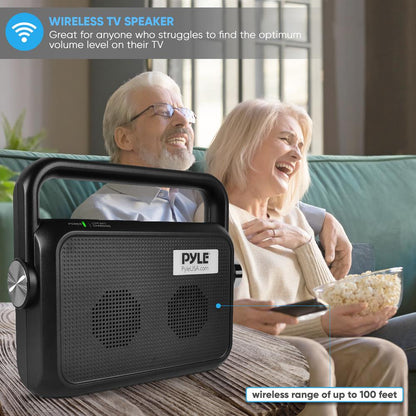 product image number 4 for Pyle Wireless & Portable Bed-Side Tv Speaker