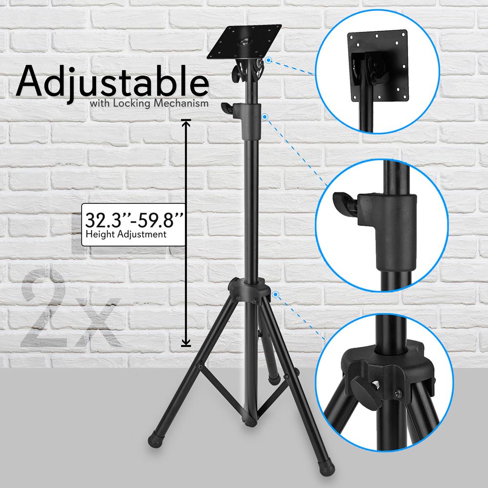 product image number 2 for Pyle Tripod Tv Stand