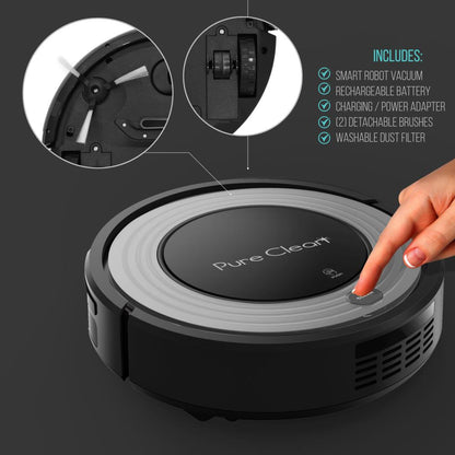 product image number 4 for Pyle Pure Clean Smart Robot Vacuum