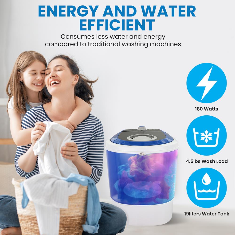 product image number 3 for Pyle Compact & Portable Washing Machine
