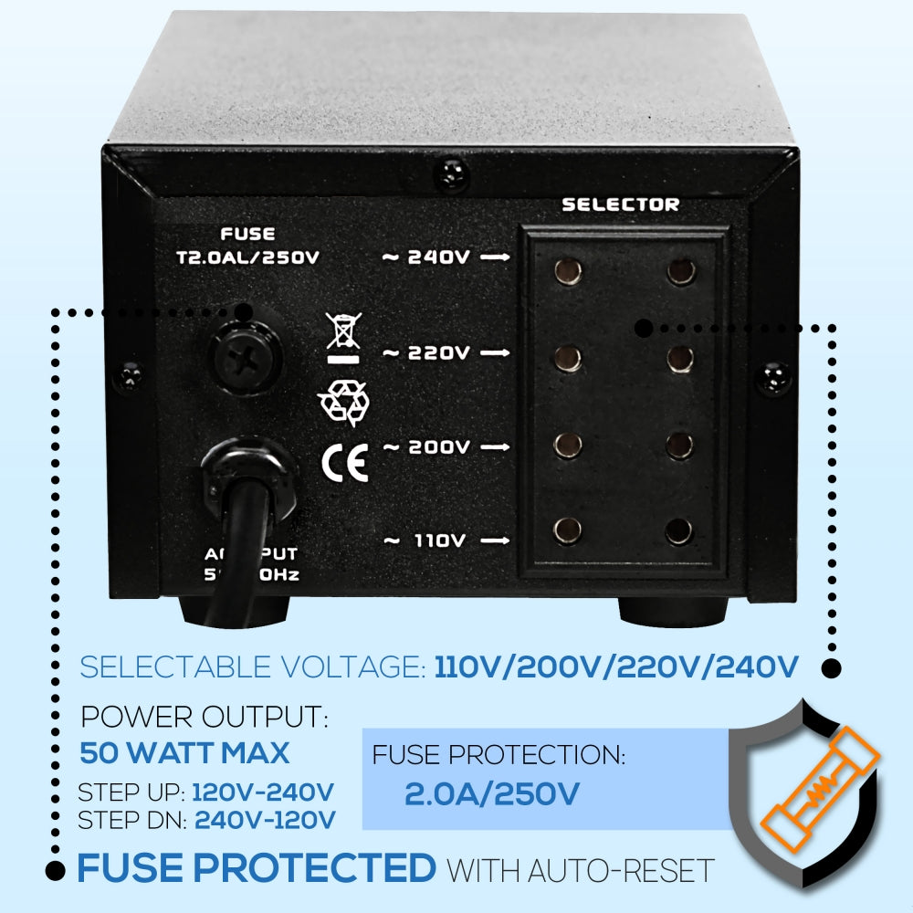 product image number 3 for Pyramid Step Up And Step Down Transformer