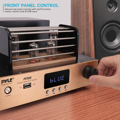 Wireless Bt Tube Amplifier Stereo Receiv