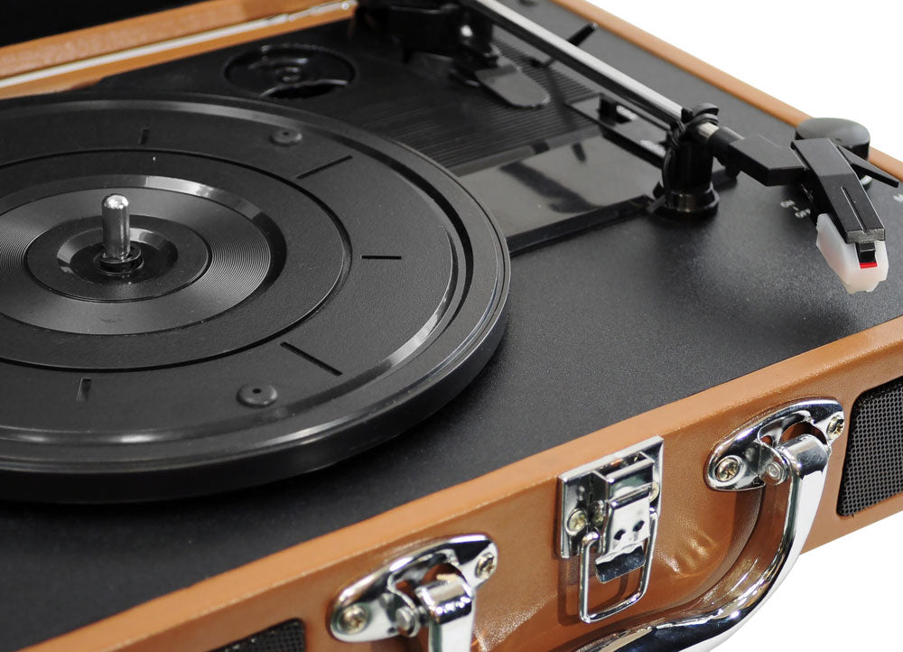 product image number 3 for Pyle Portable Record Player Turntable