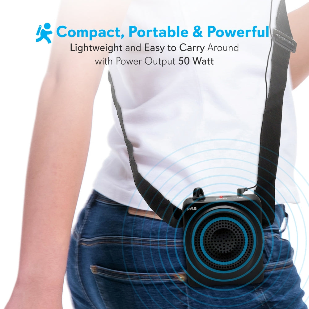 product image number 4 for Pyle Waist-Band Portable Pa System