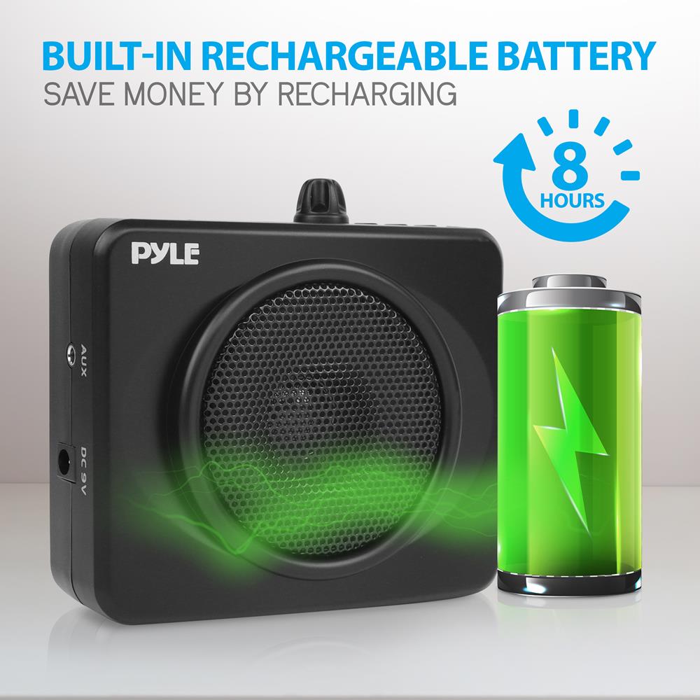 product image number 3 for Pyle Waist-Band Portable Pa System