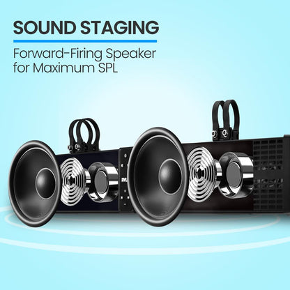product image number 6 for Pyle Atv/Utv Powersports Soundbar System