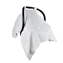 Baby Car Seat Cover Sun Protection Soft Muslin Cotton Universal Fit