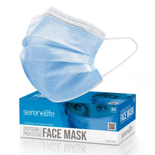 Children's Face Masks 50 Pack, Breathable 3-Ply, Non-Woven, Blue