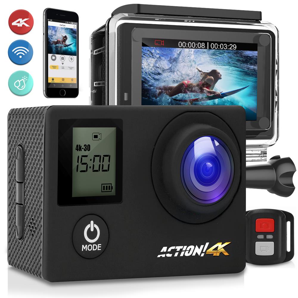 product image number 1 for SereneLife 4K Ultra Hd Wifi Action! Cam