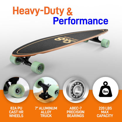 product image number 5 for SereneLife Canadian Maple Deck Skateboard