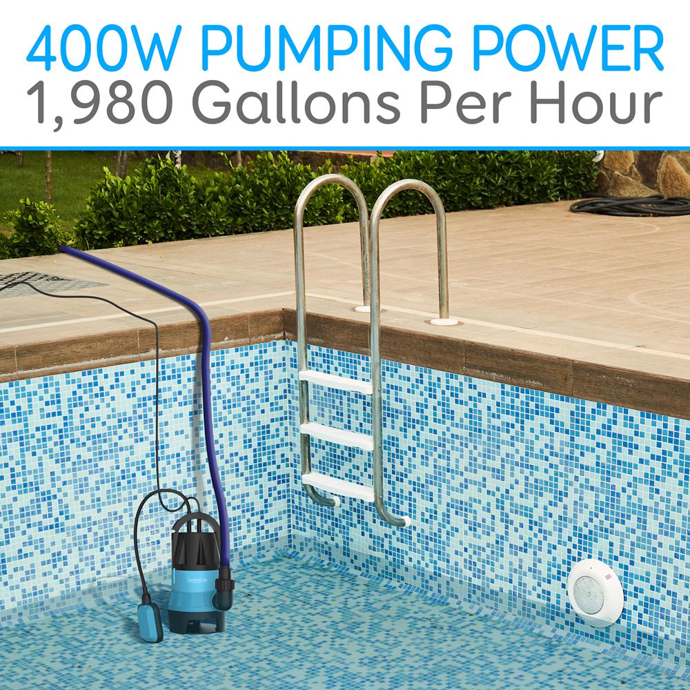 product image number 2 for SereneLife Electric Submersible Pump