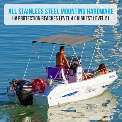 product image number 4 for SereneLife 4 Bow Bimini Top