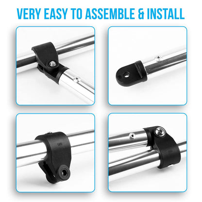 product image number 5 for SereneLife 4 Bow Bimini Top